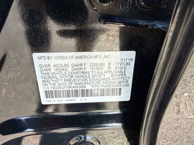 2019 Acura ILX w/Premium Pkg