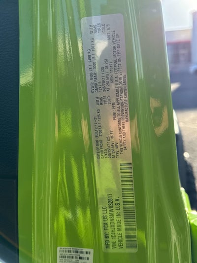 2021 Jeep Wrangler Unlimited Sport S