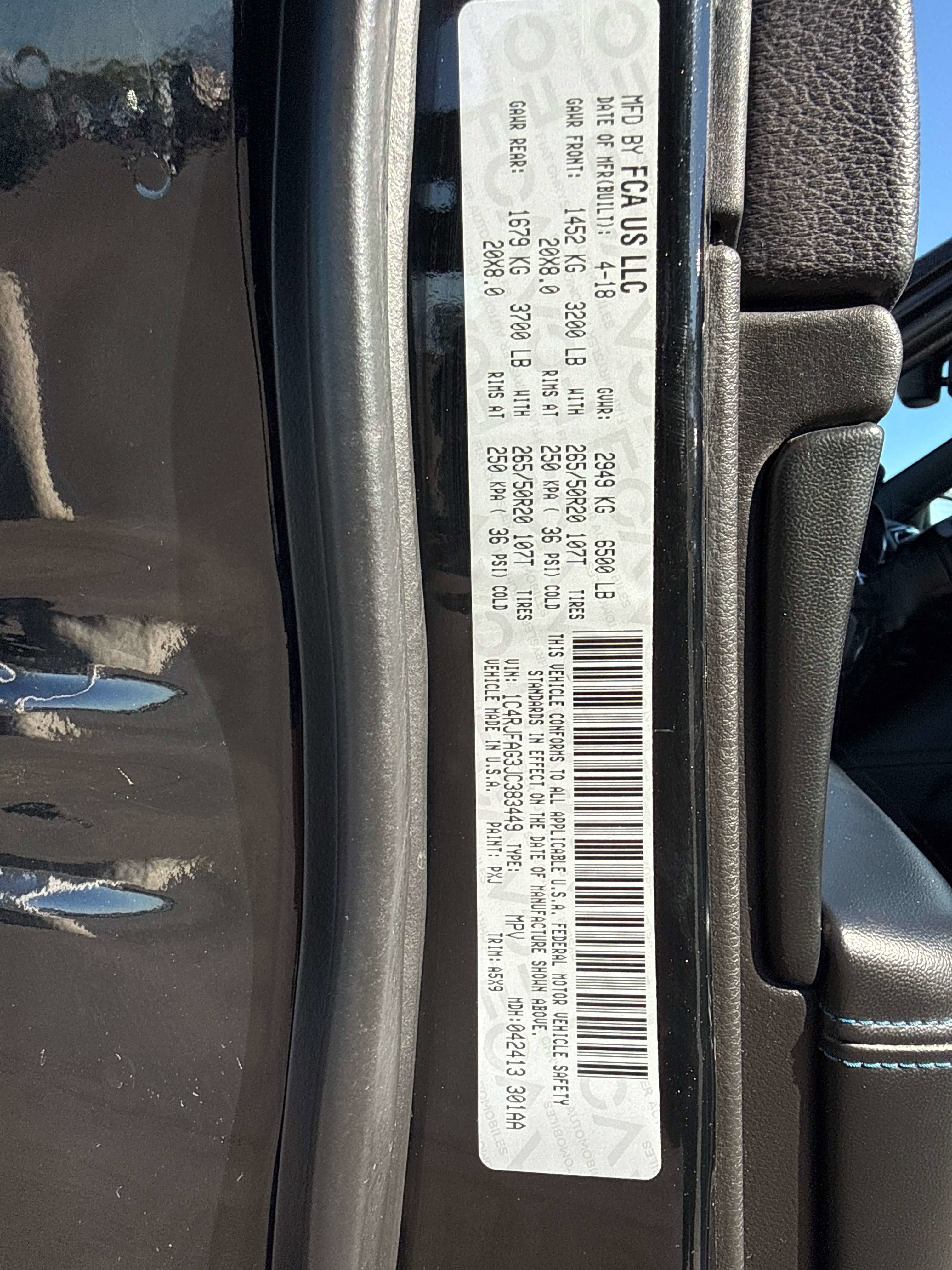 2018 Jeep Grand Cherokee Upland