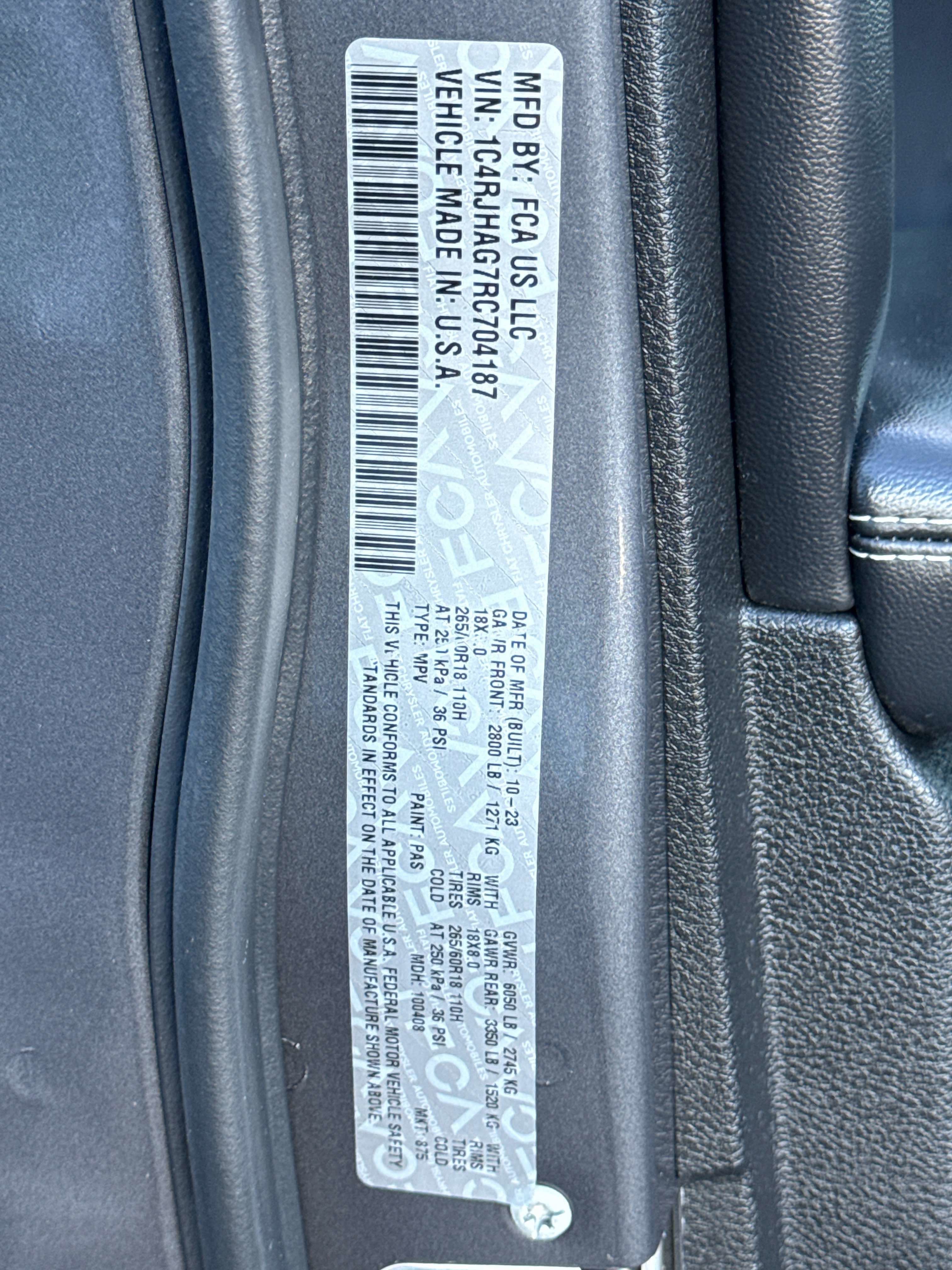 2024 Jeep Grand Cherokee Altitude