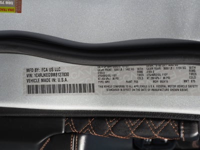 2021 Jeep Grand Cherokee L Summit Reserve