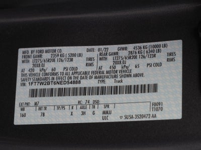 2022 Ford F-250 Platinum