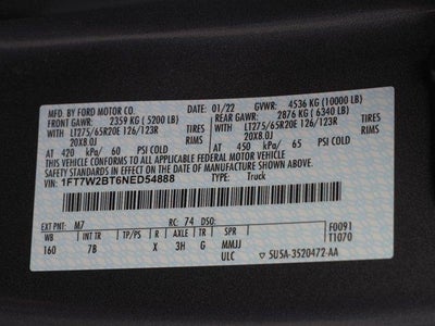 2022 Ford F-250 Platinum