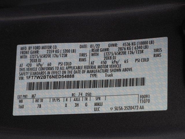 2022 Ford F-250 Platinum