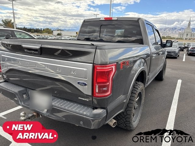 2015 Ford F-150 Platinum