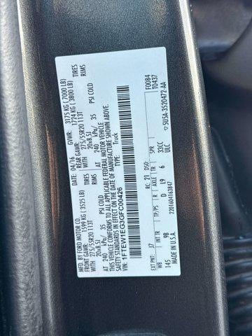 2016 Ford F-150 Platinum