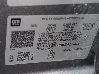 2021 Chevrolet Silverado RST