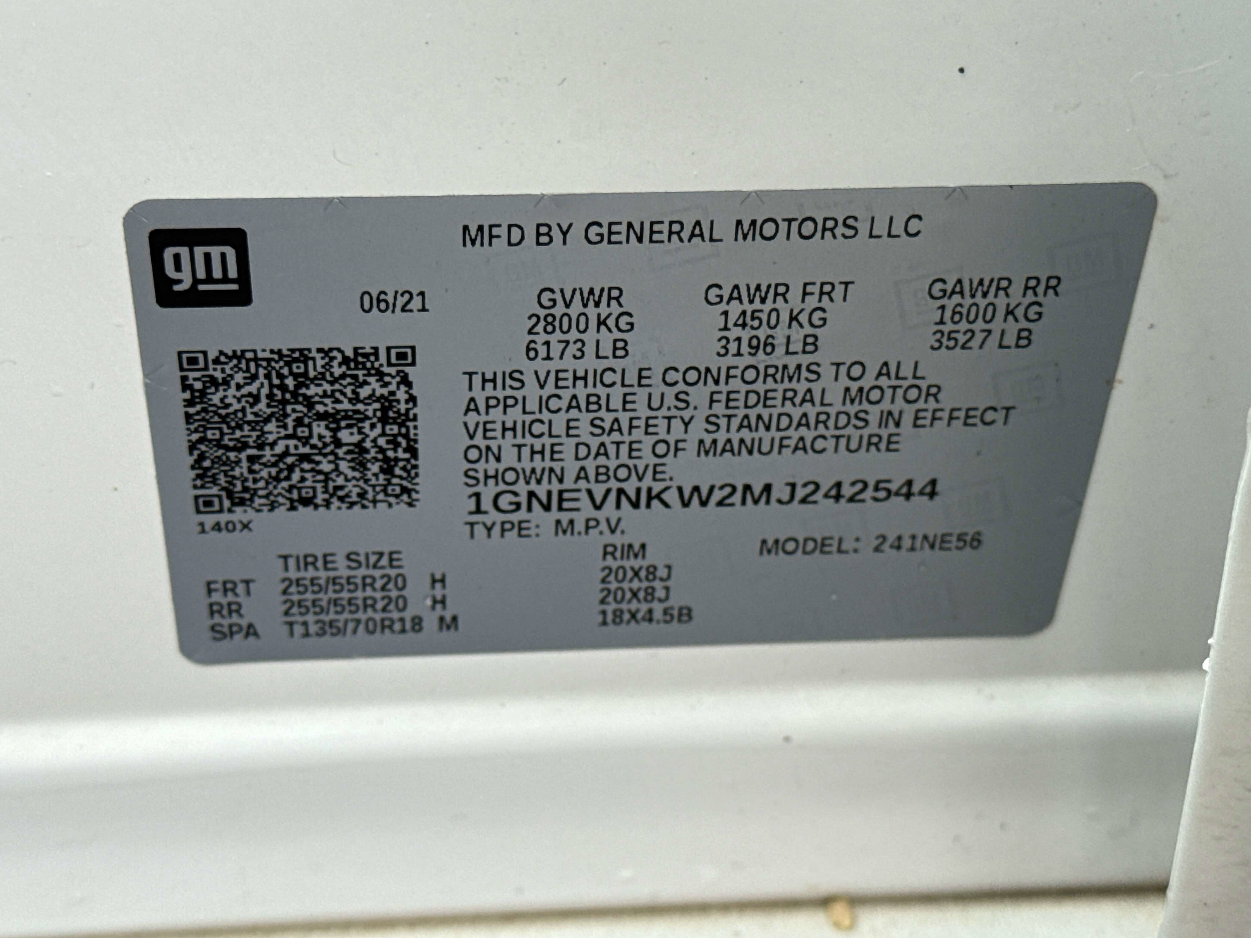 2021 Chevrolet Traverse High Country