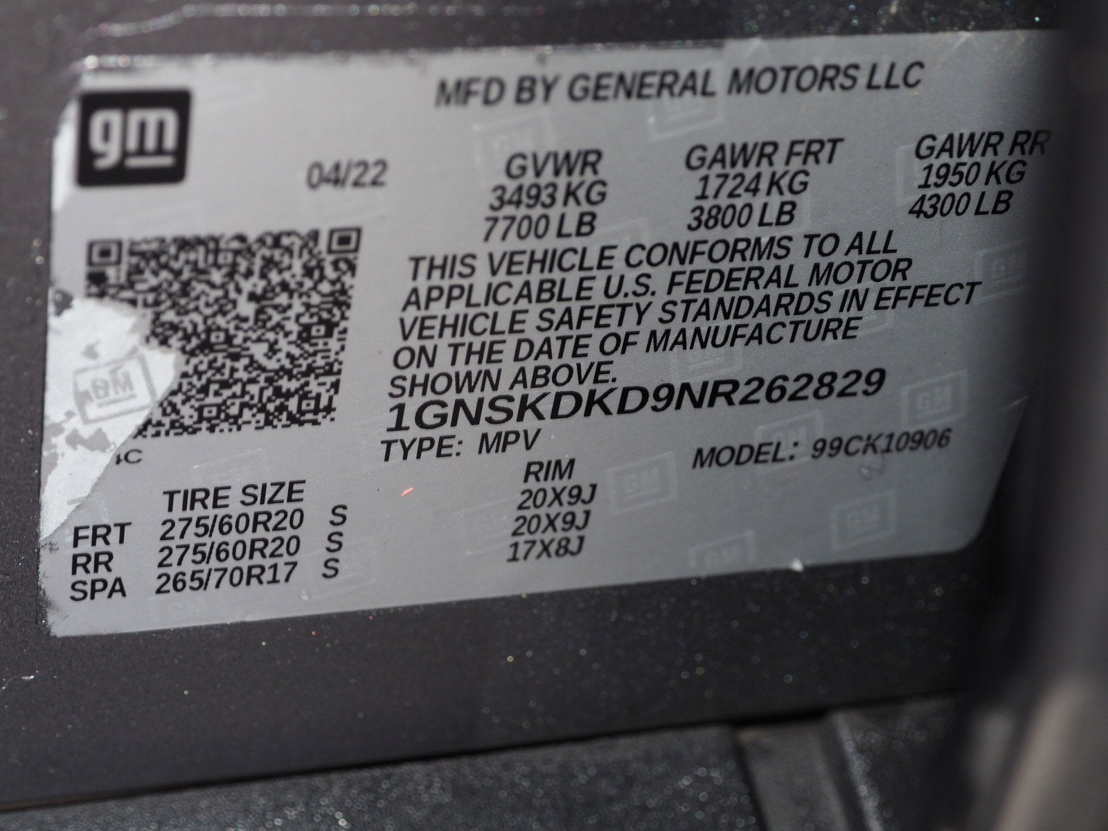 2022 Chevrolet Suburban Z71