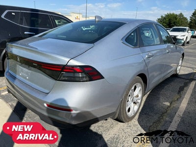 2025 Honda Accord Sedan LX
