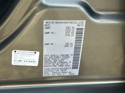 2025 Nissan Altima SV