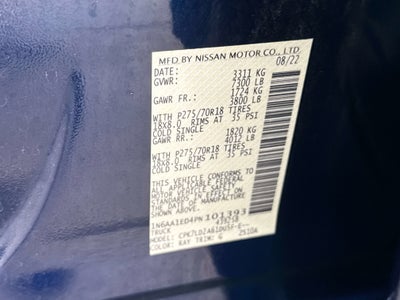 2023 Nissan Titan PRO-4X