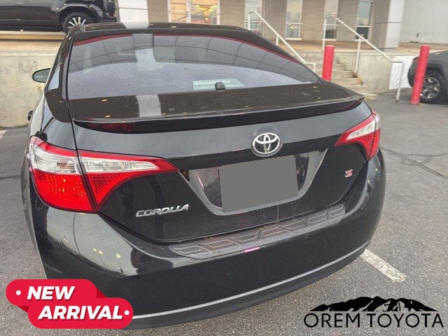 2016 Toyota COROLLA S Plus