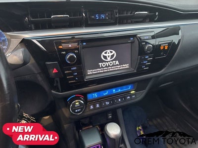 2016 Toyota COROLLA S Plus