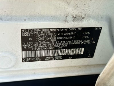 2024 Toyota RAV4 HYBRID Hybrid LE
