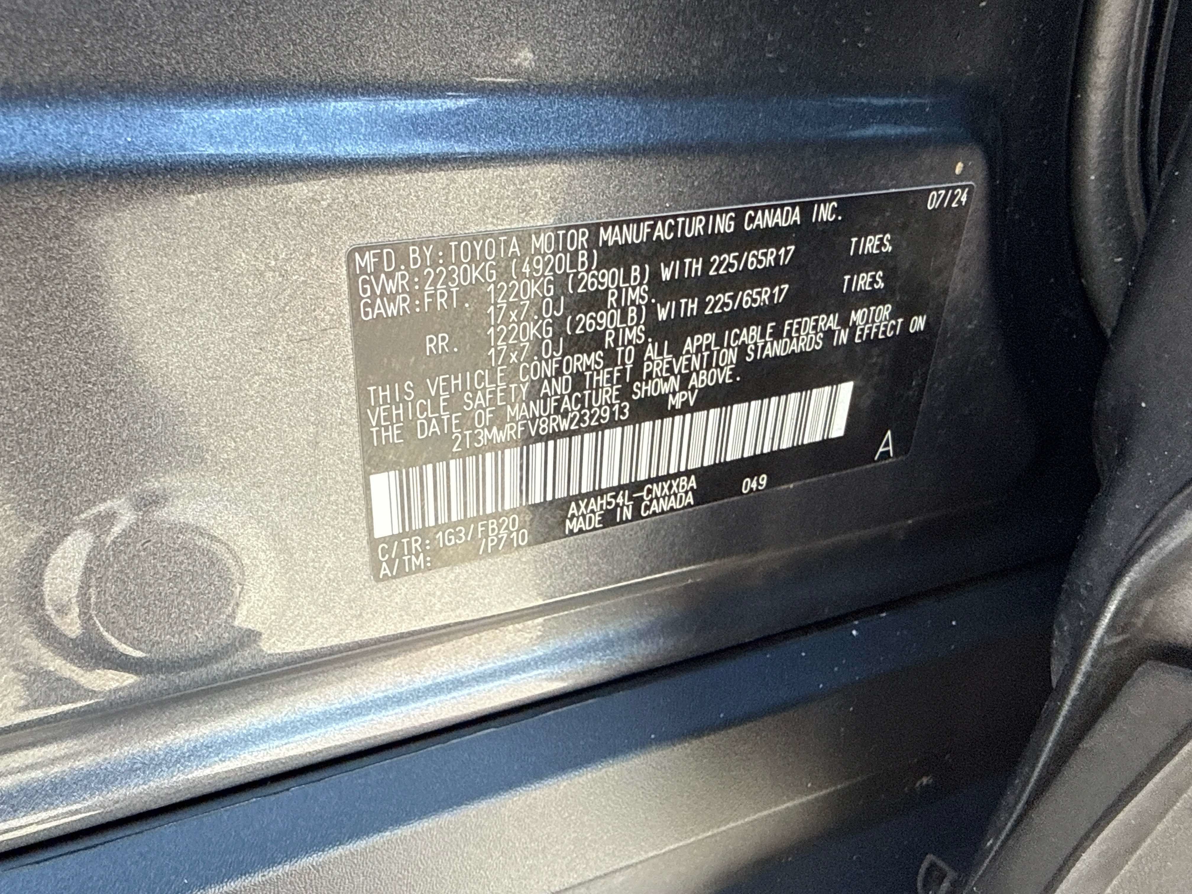 2024 Toyota RAV4 Hybrid Hybrid LE