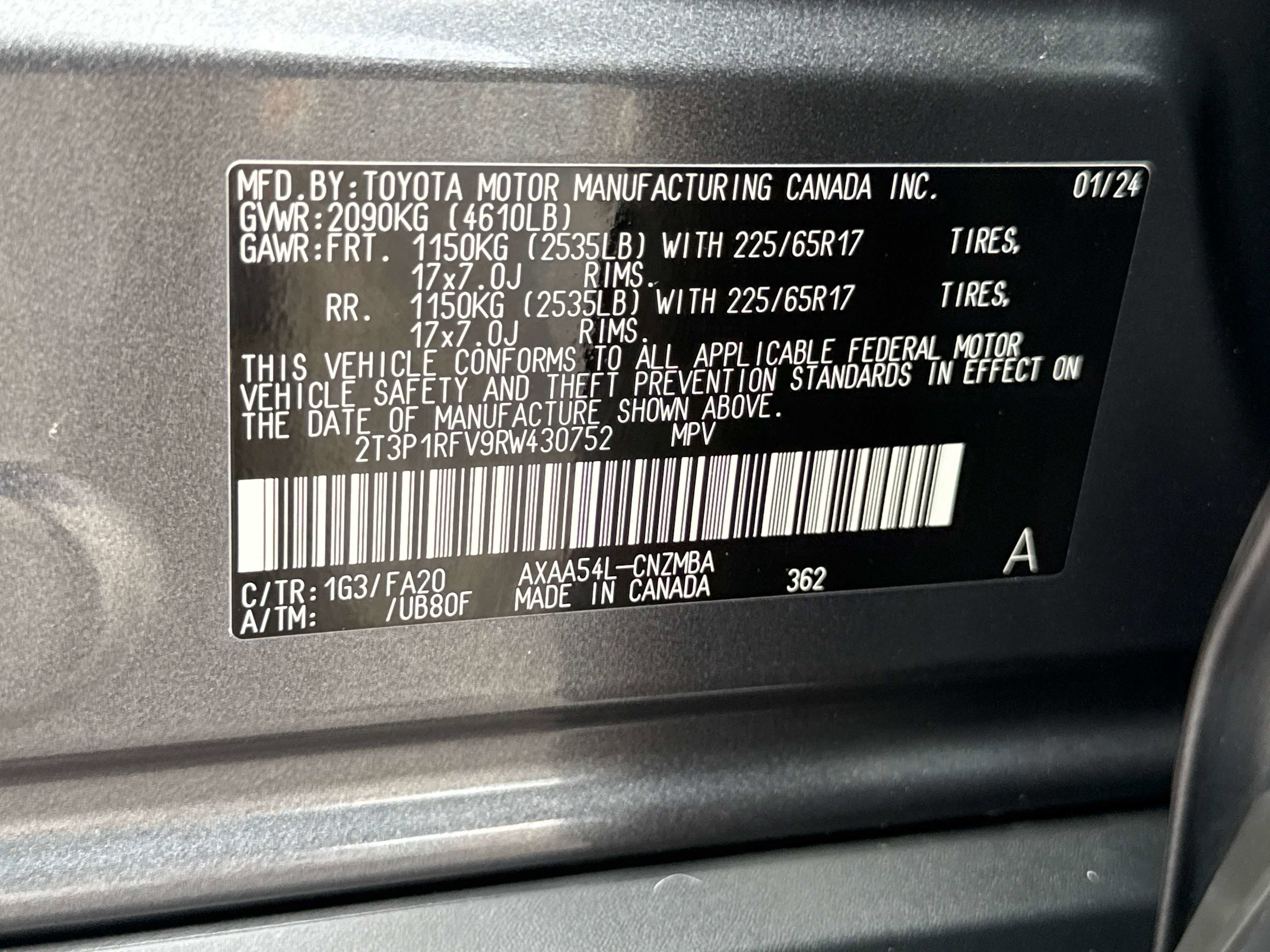 2024 Toyota RAV4 XLE