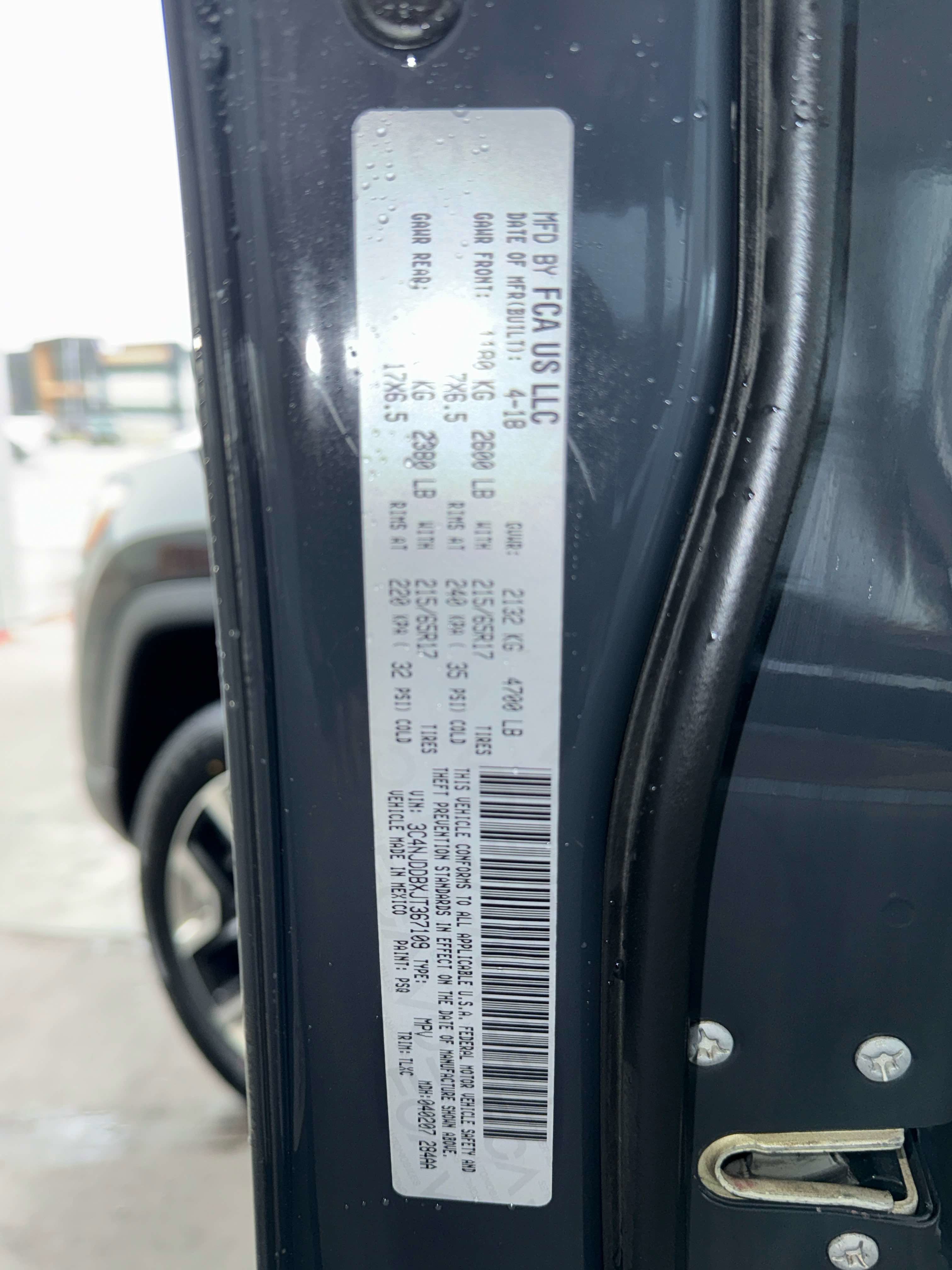 2018 Jeep Compass Trailhawk