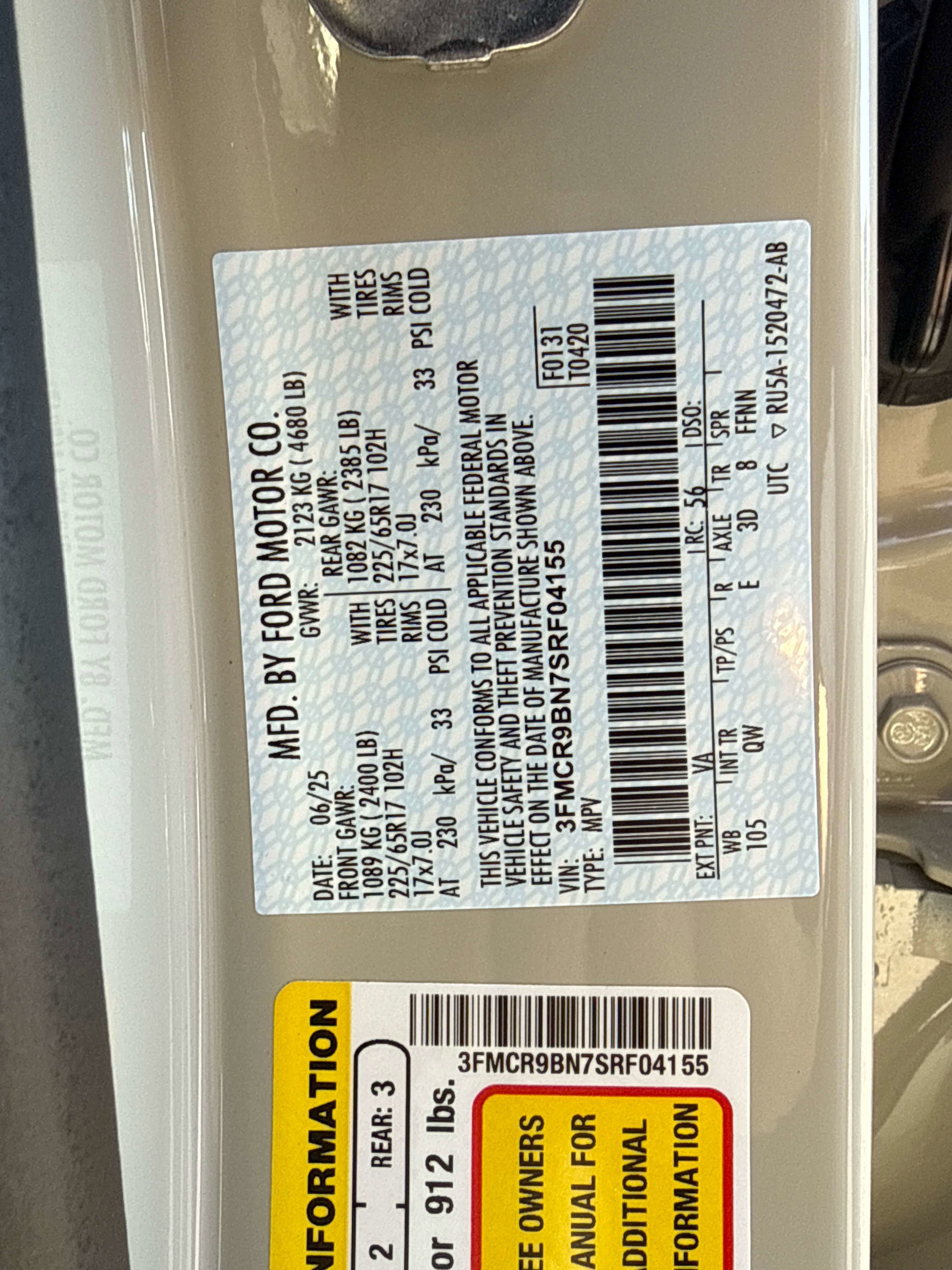 2025 Ford Bronco Sport Big Bend