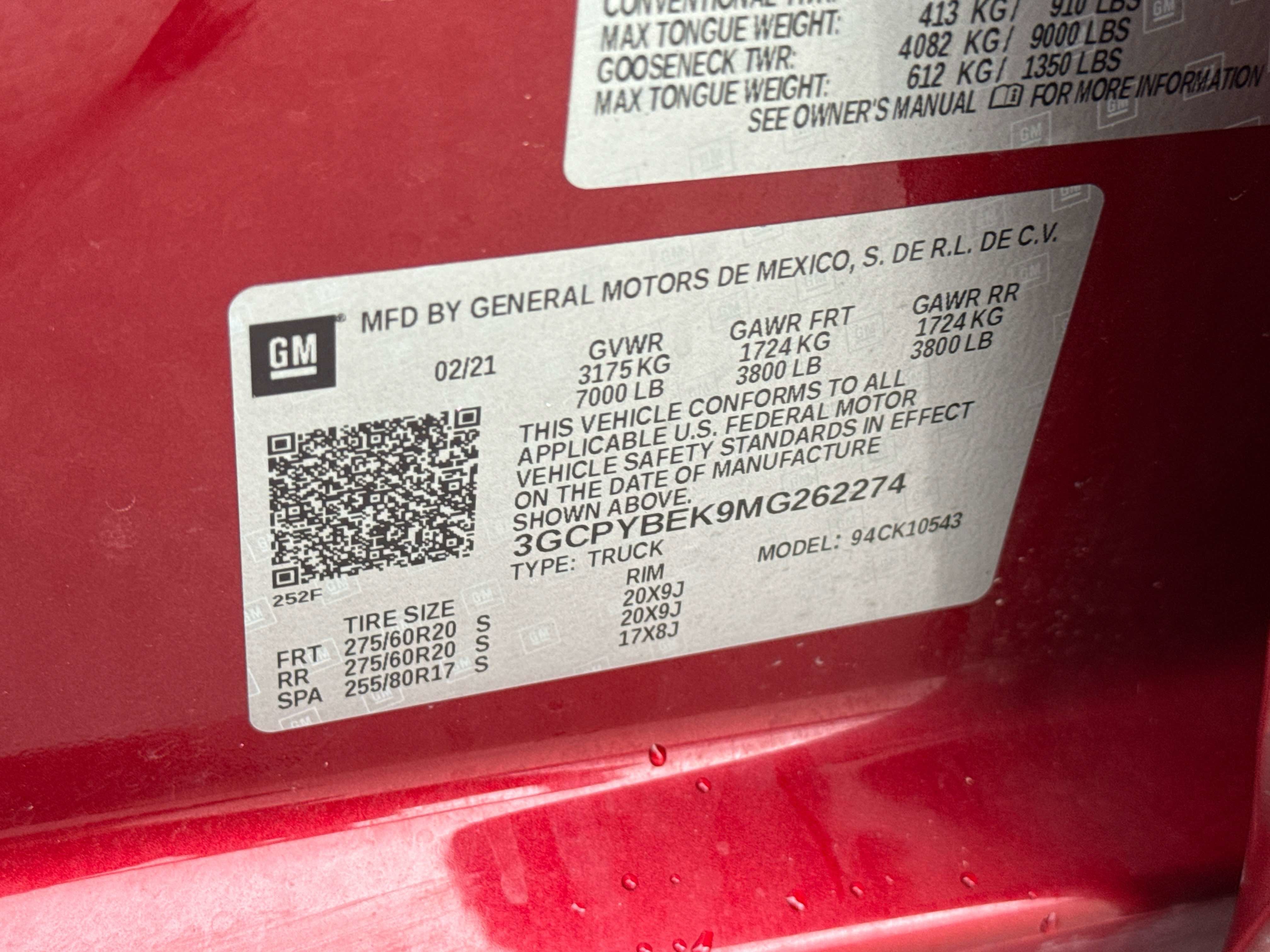 2021 Chevrolet Silverado Custom