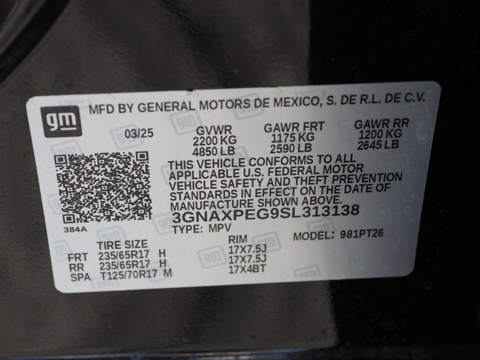 2025 Chevrolet Equinox AWD LT