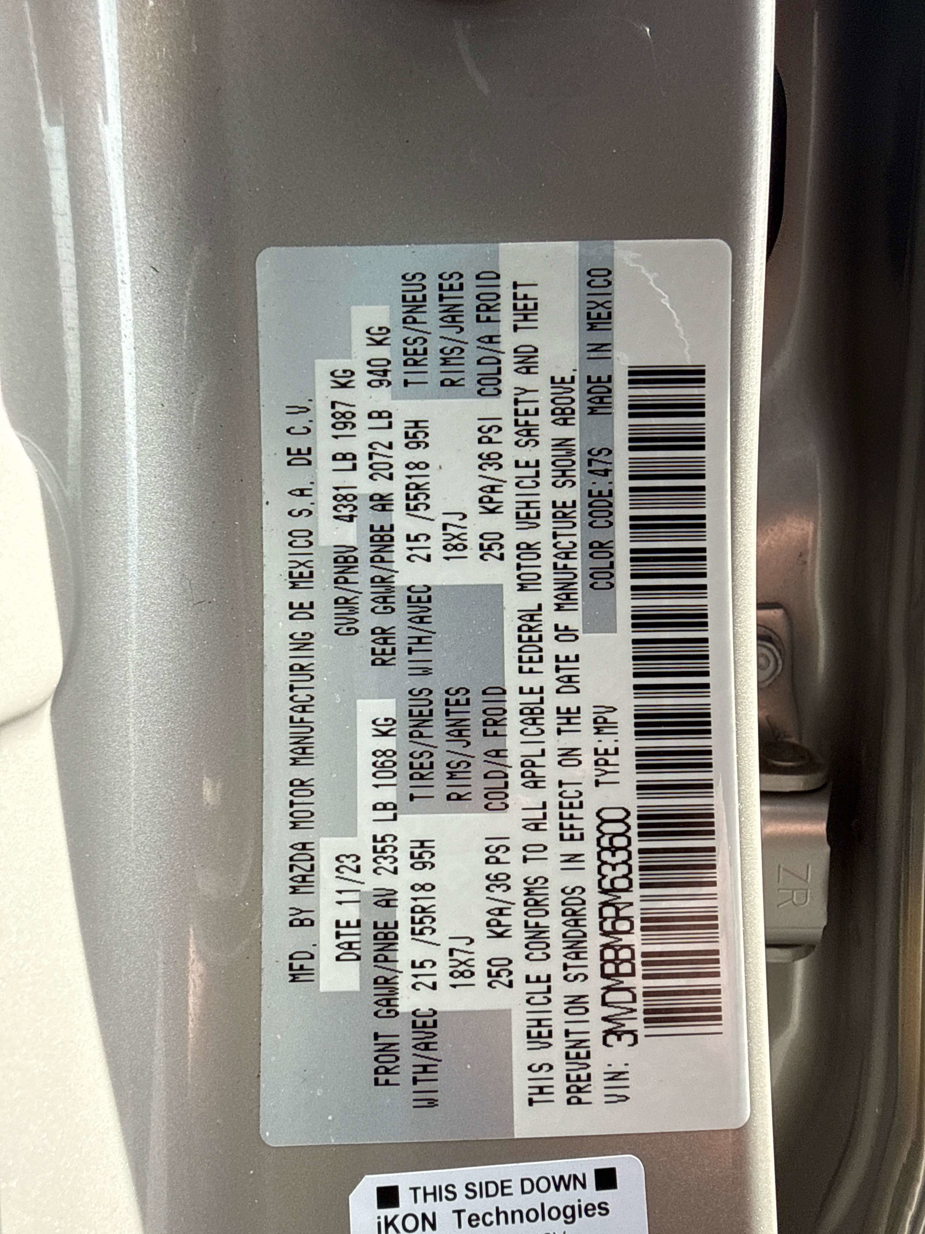 2024 Mazda Mazda CX-30 2.5 S Select Sport