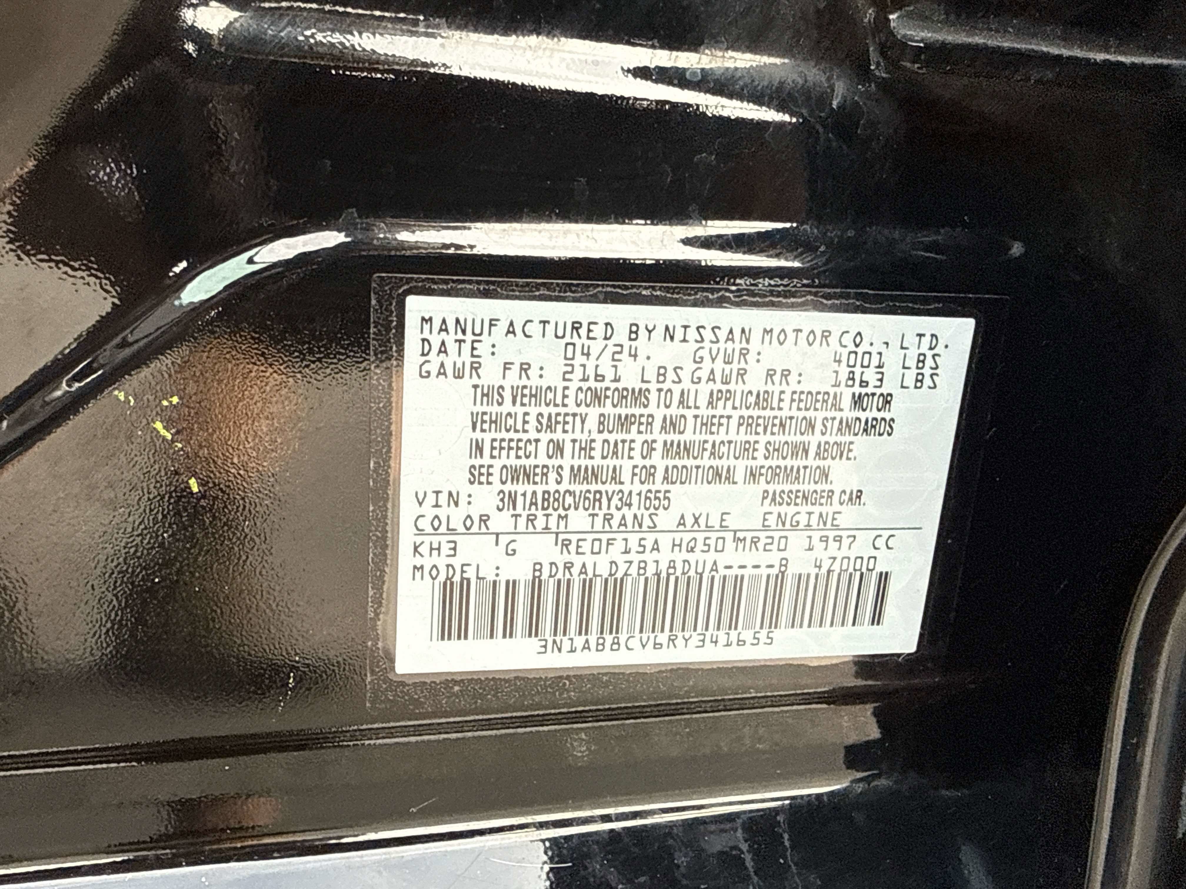 2024 Nissan Sentra SV