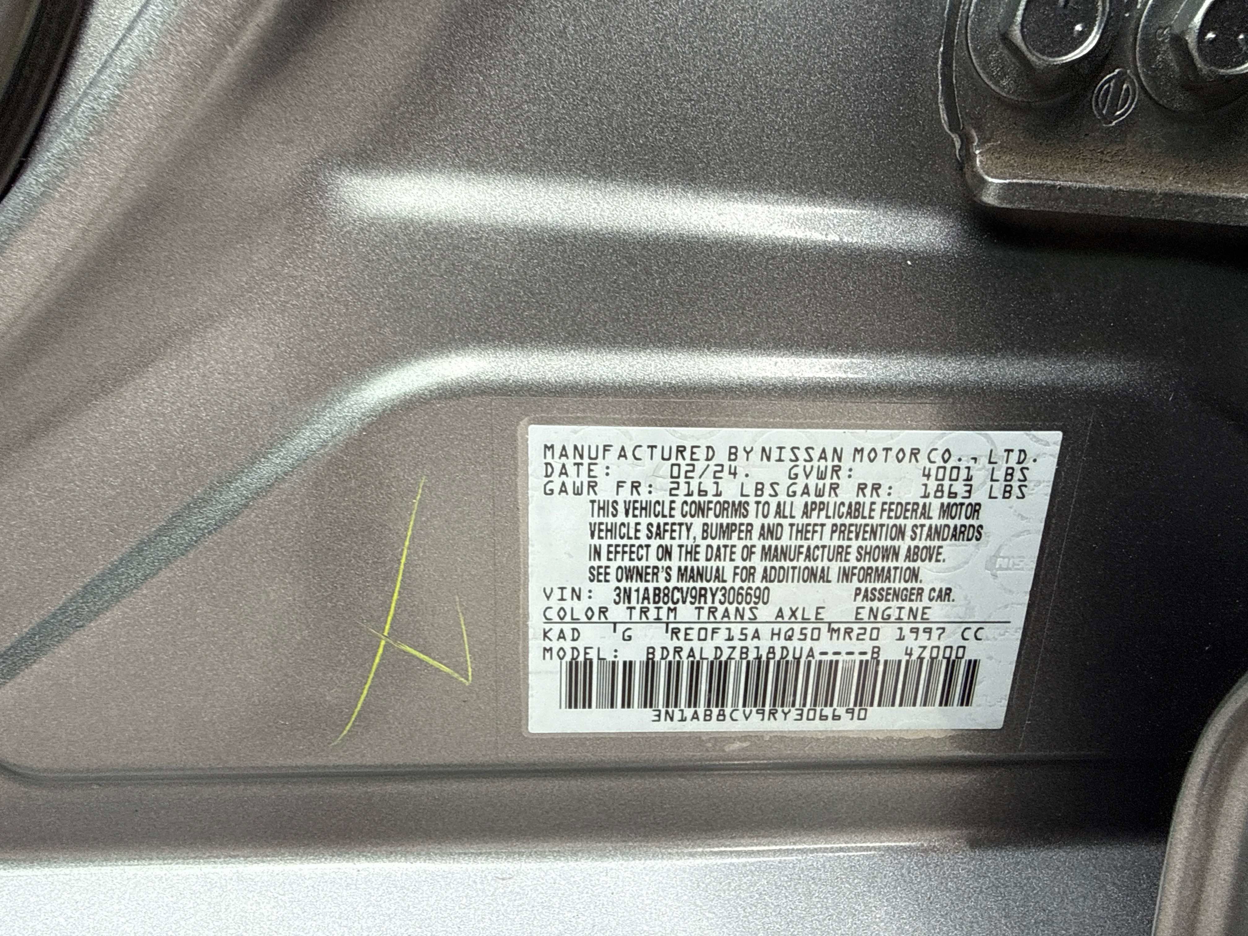 2024 Nissan Sentra SV
