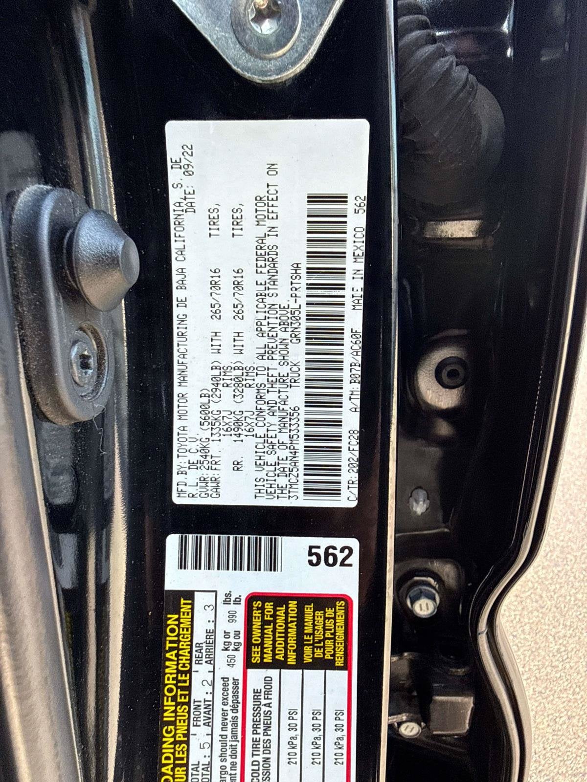 2023 Toyota Tacoma Trail Edition