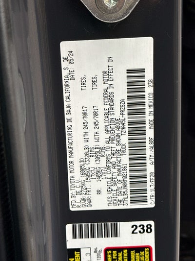 2024 Toyota Tacoma SR5