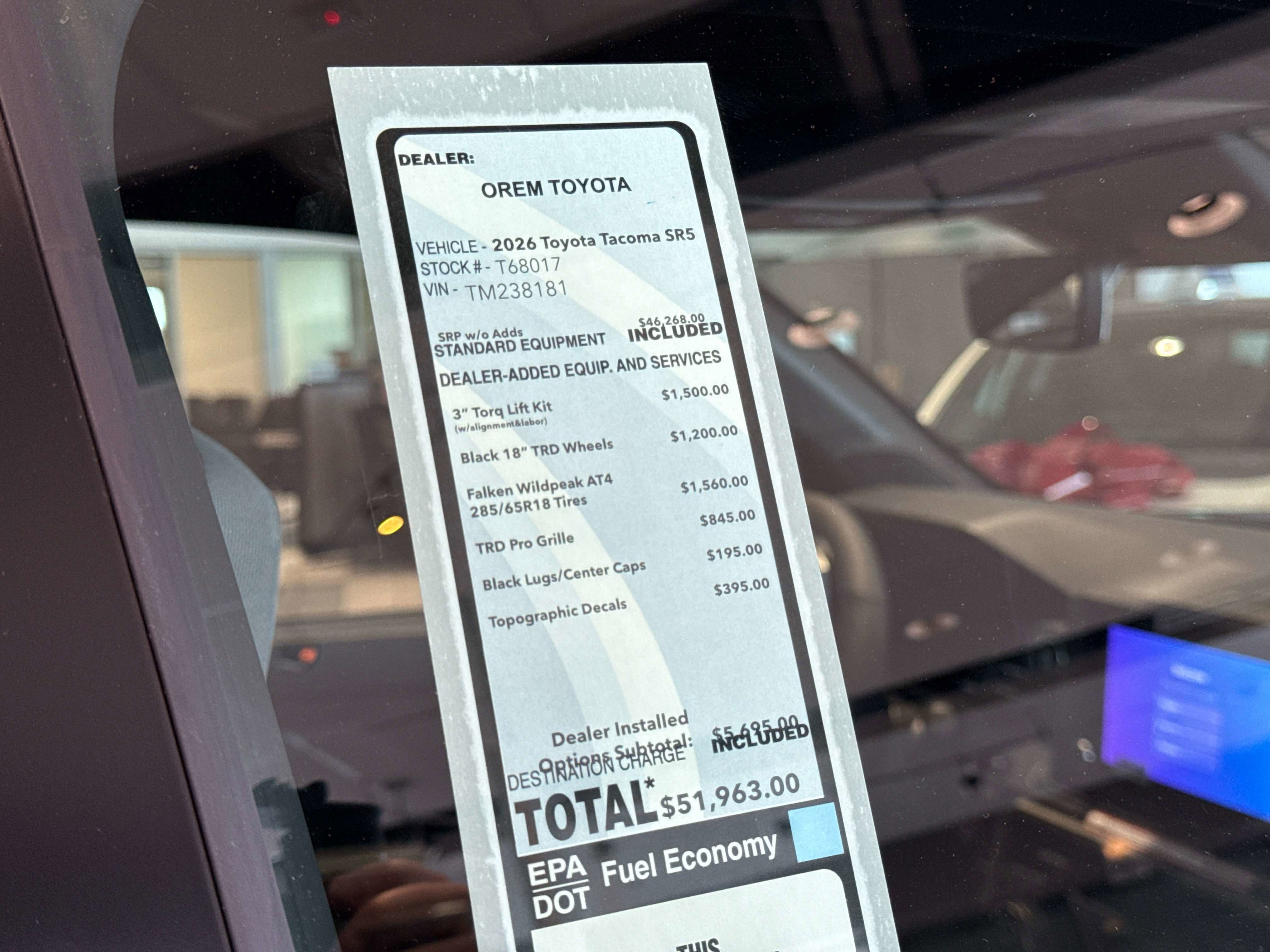 2026 Toyota Tacoma SR5