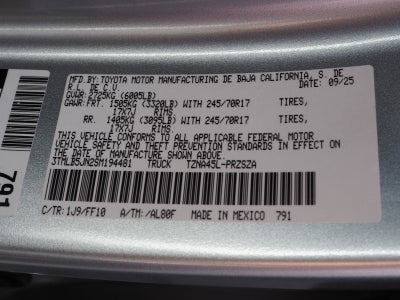 2025 Toyota Tacoma SR5