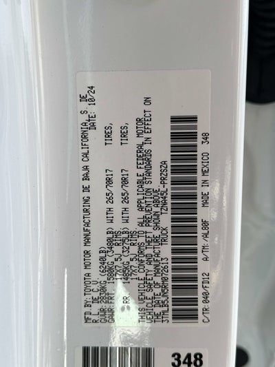 2024 Toyota TACOMA TRD OFFRD TRD Off Road