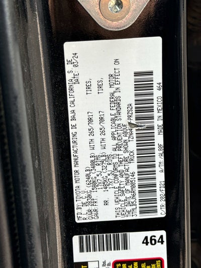2024 Toyota TACOMA TRD OFFRD TRD Off Road