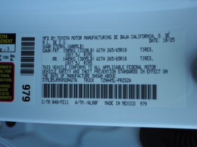 2025 Toyota Tacoma TRD Sport