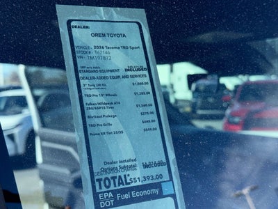 2025 Toyota Tacoma TRD Sport