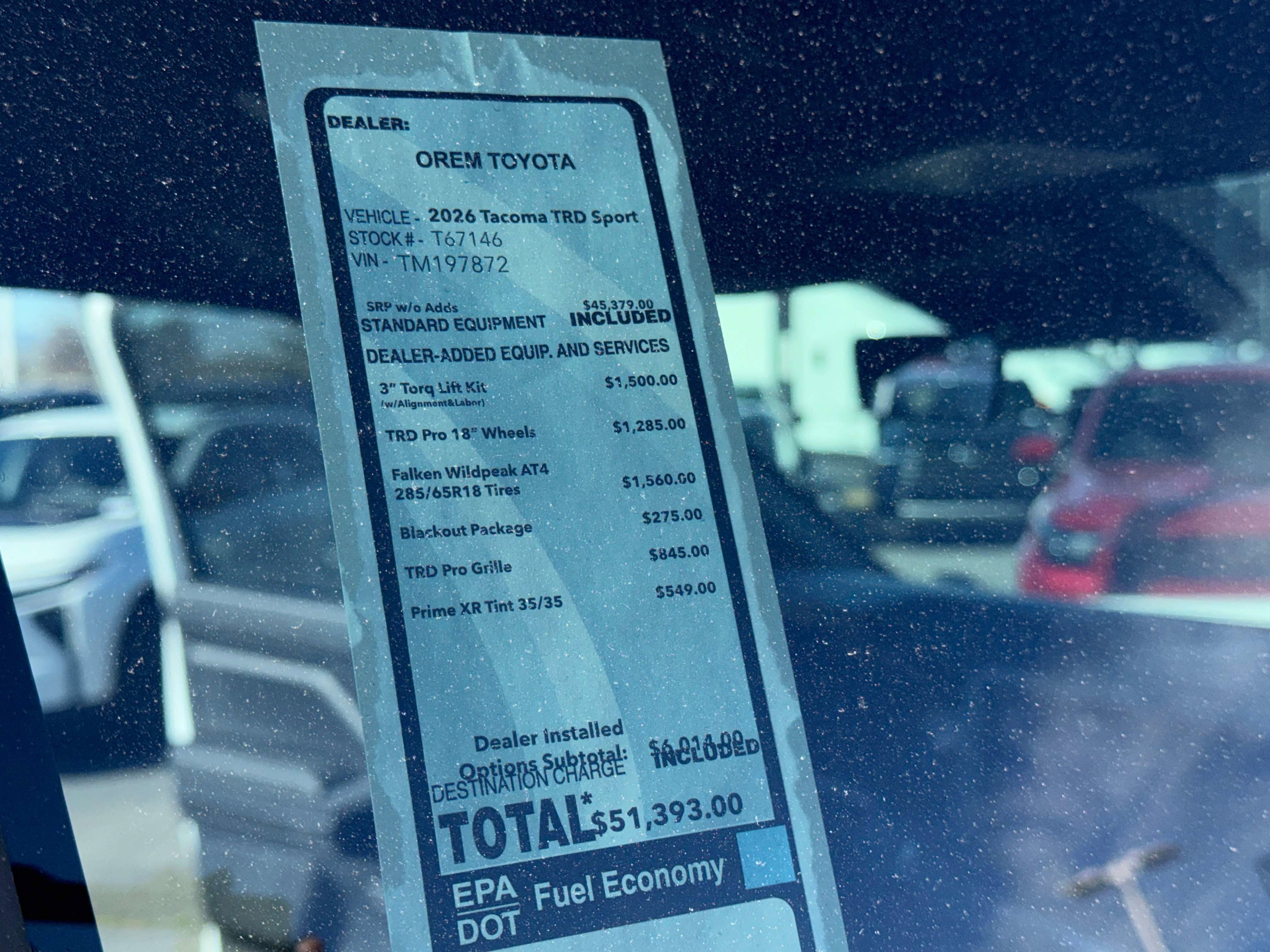 2025 Toyota Tacoma TRD Sport