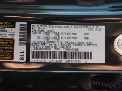 2025 Toyota Tacoma SR5