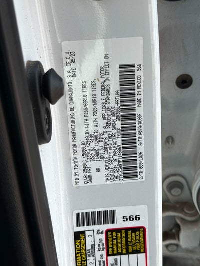 2023 Toyota TACOMA LIMITED Limited