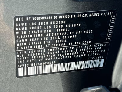 2025 Volkswagen Taos S