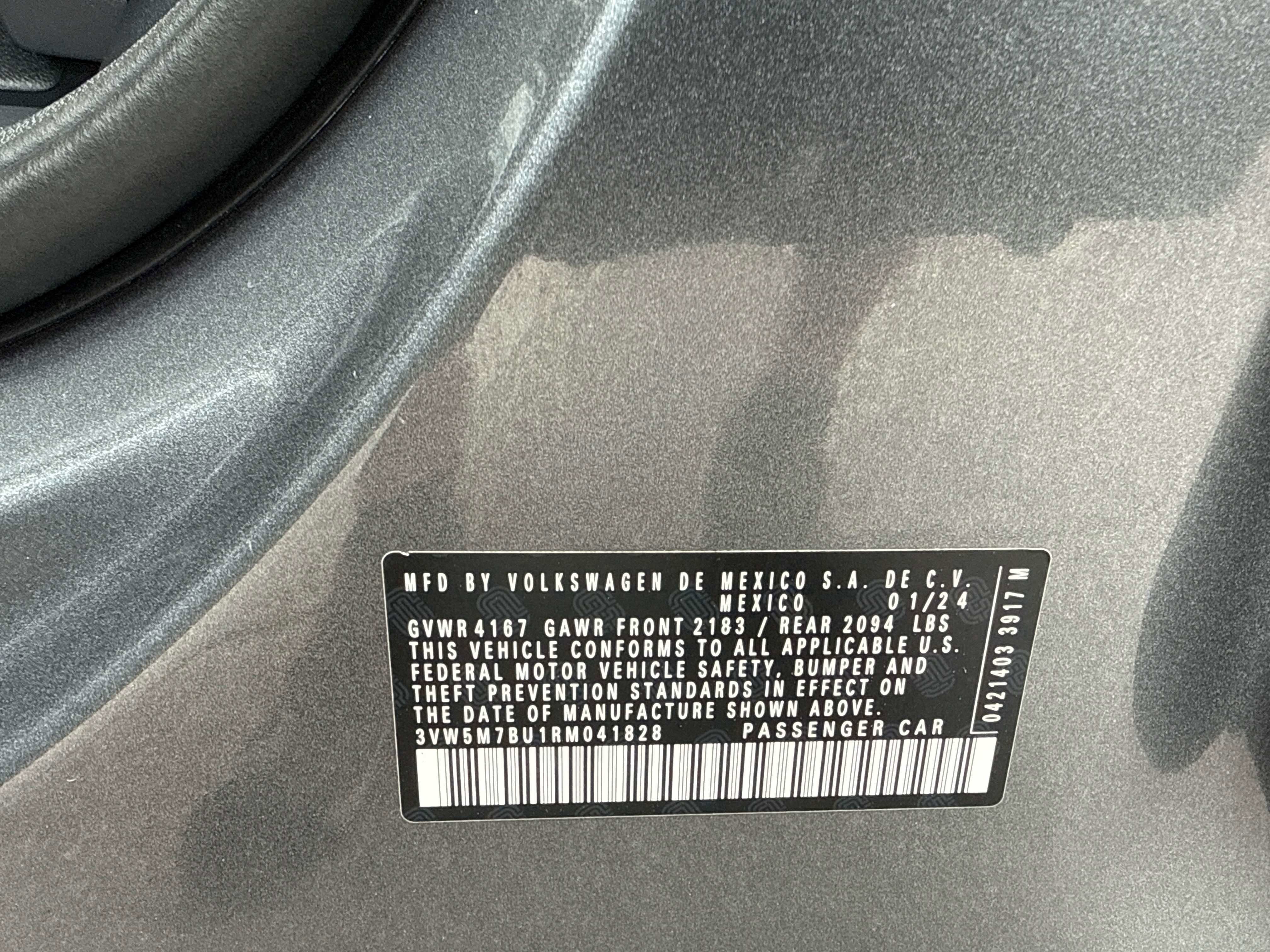 2024 Volkswagen Jetta S