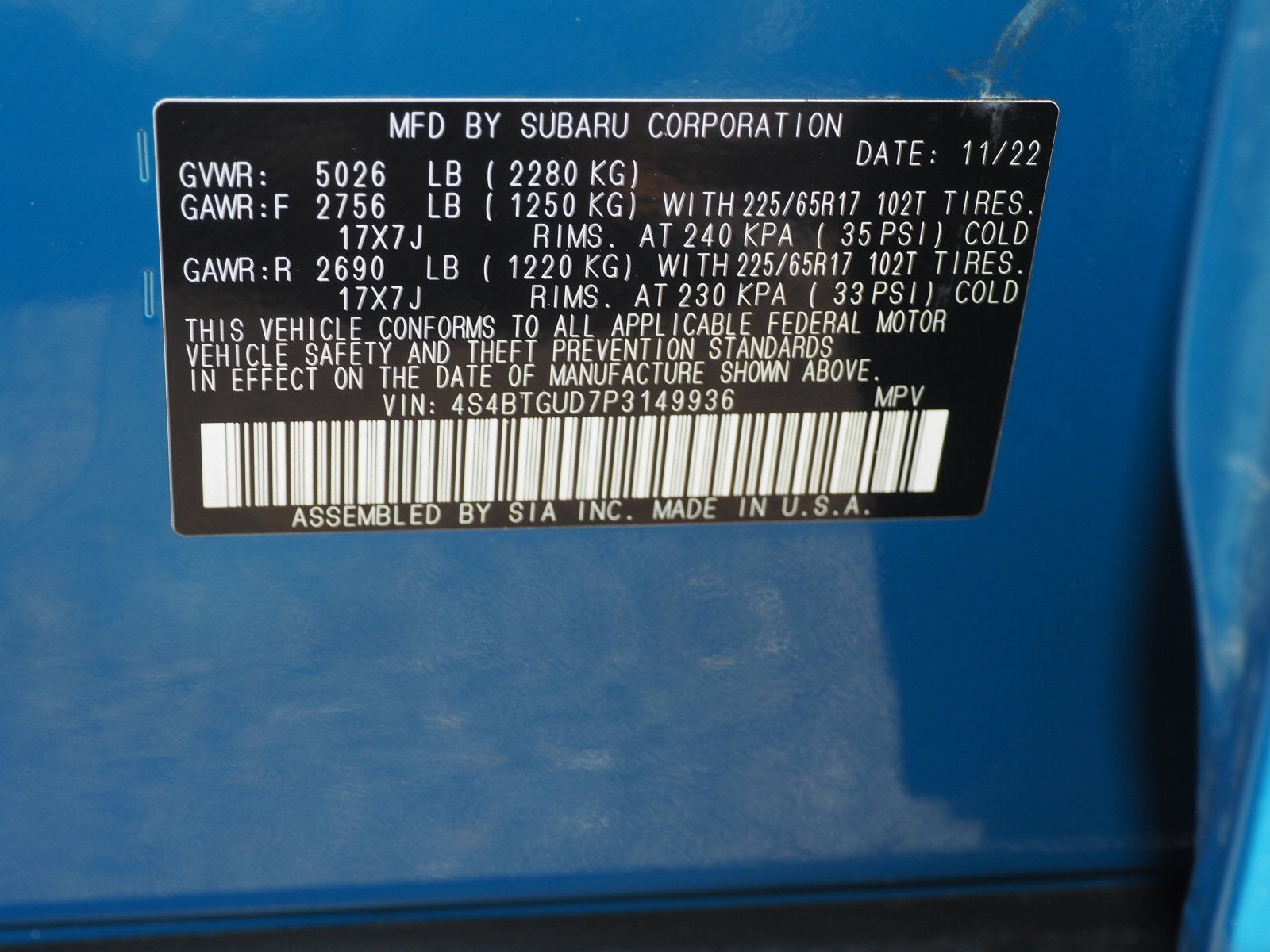 2023 Subaru Outback Wilderness