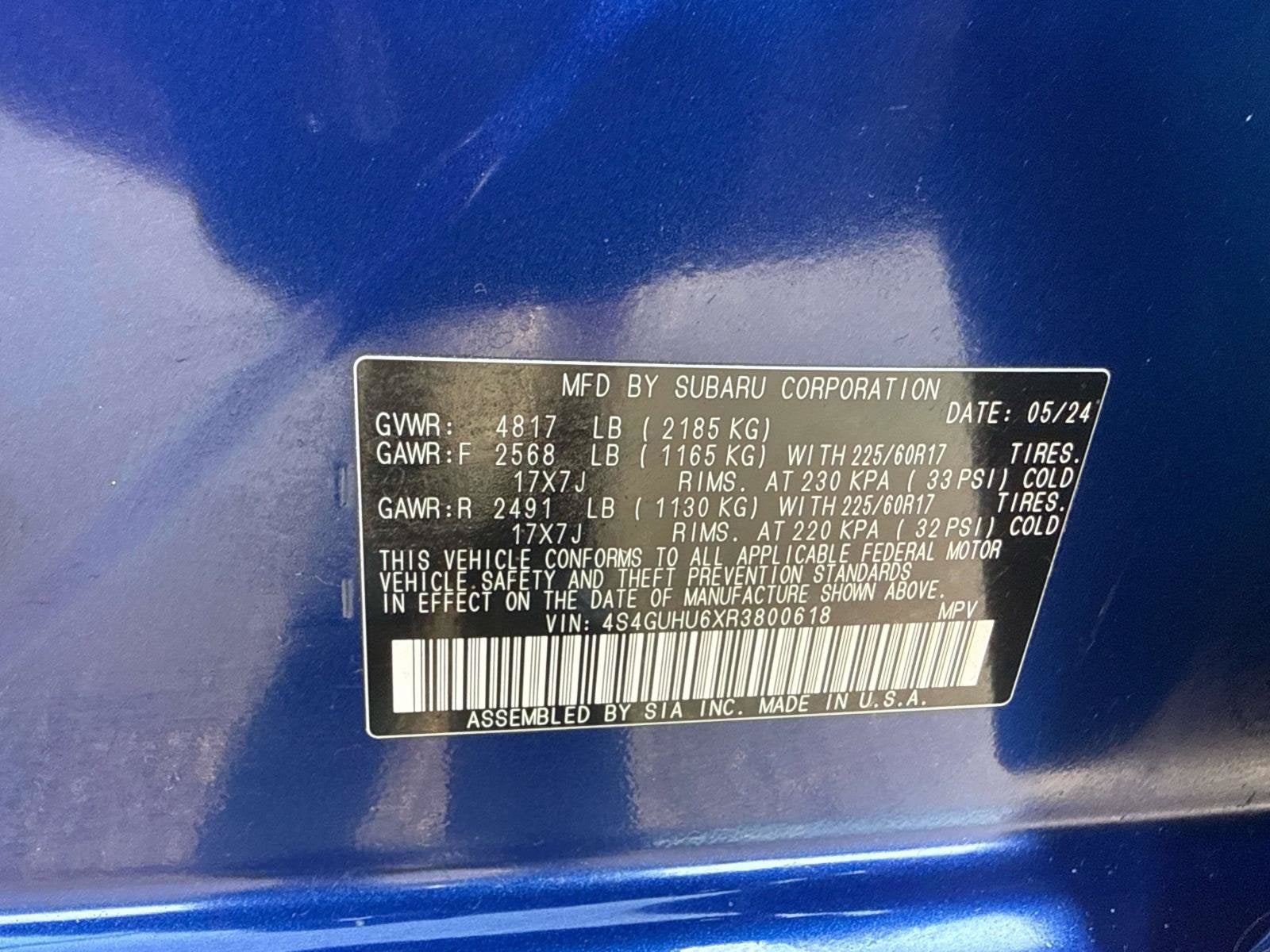 2024 Subaru Crosstrek Wilderness