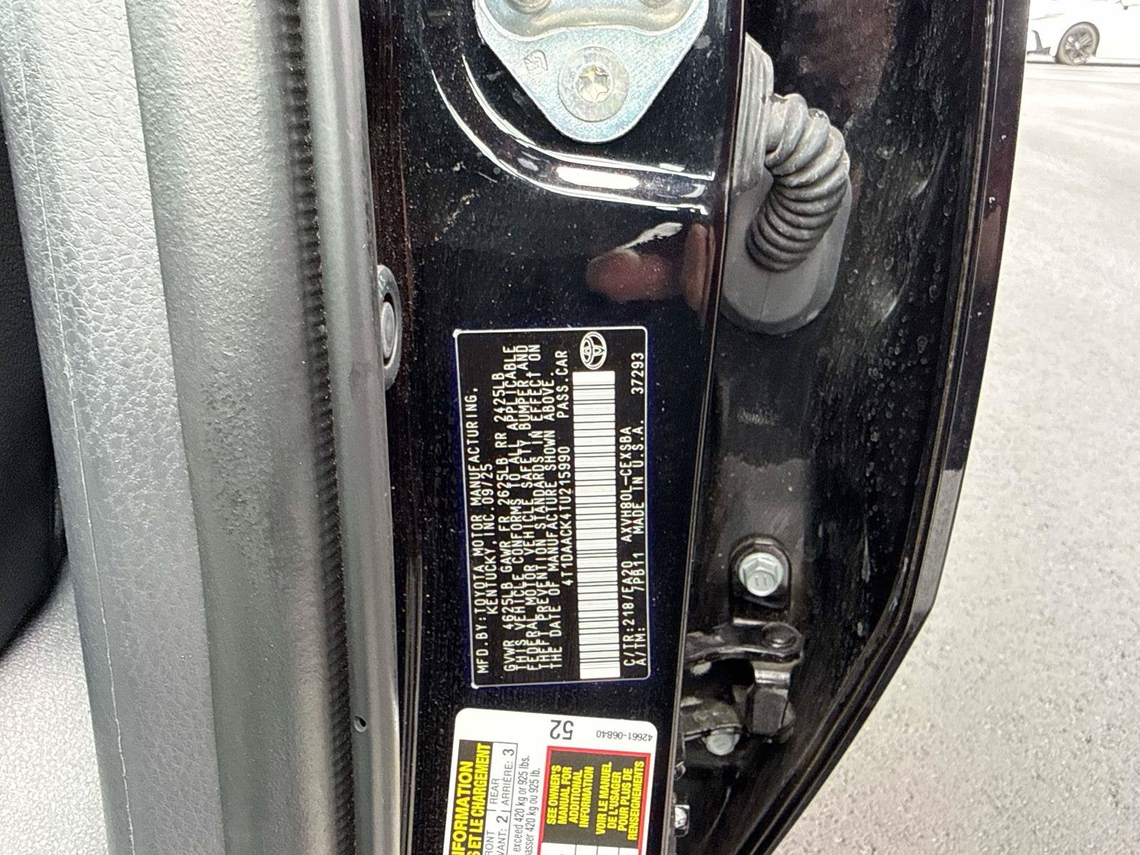 2026 Toyota Camry SE