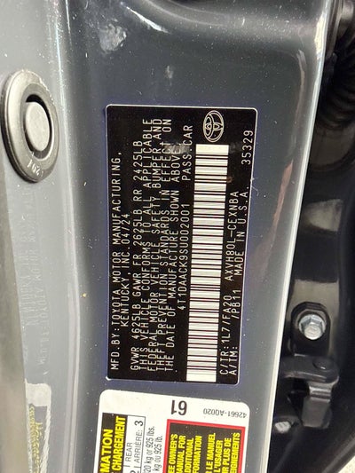 2025 Toyota Camry LE