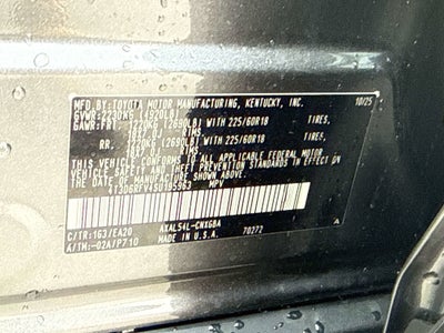 2025 Toyota RAV4 HYBRID Hybrid Limited