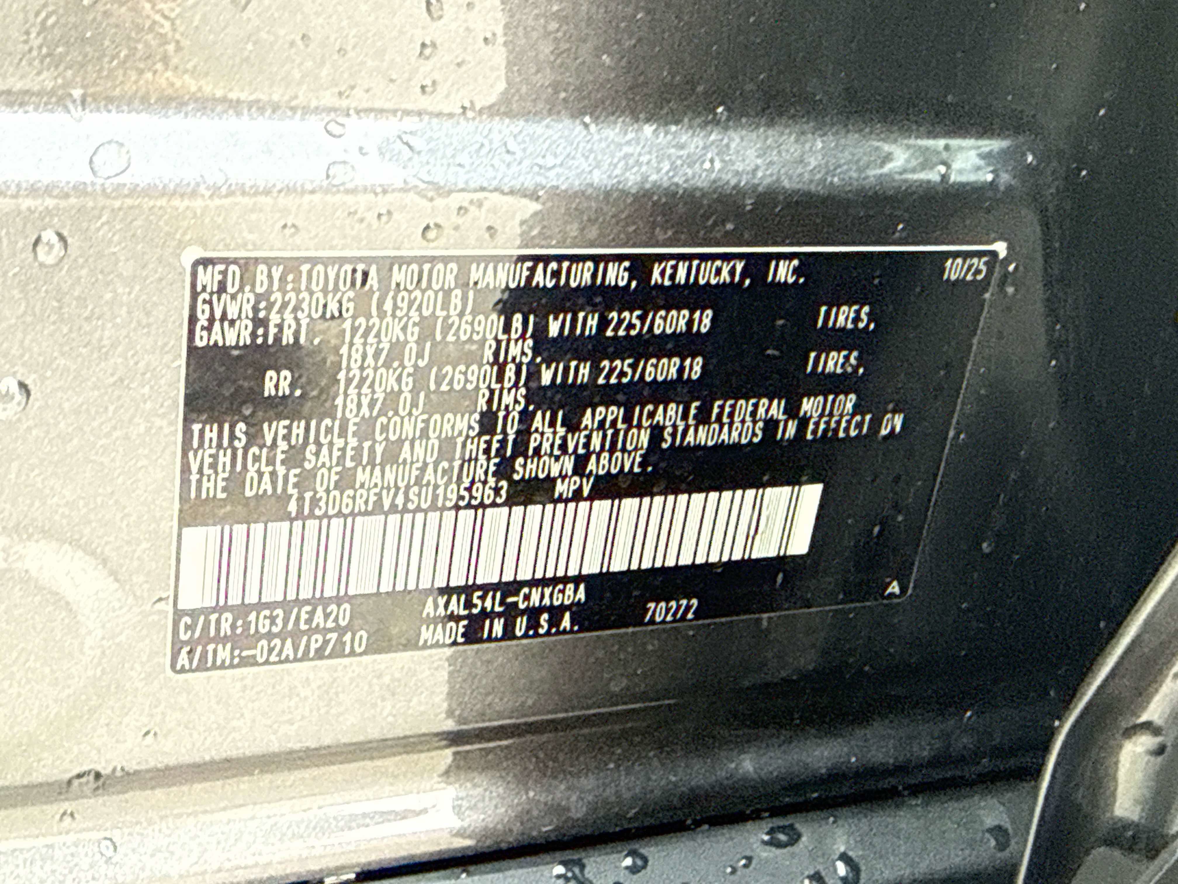 2025 Toyota RAV4 HYBRID Hybrid Limited