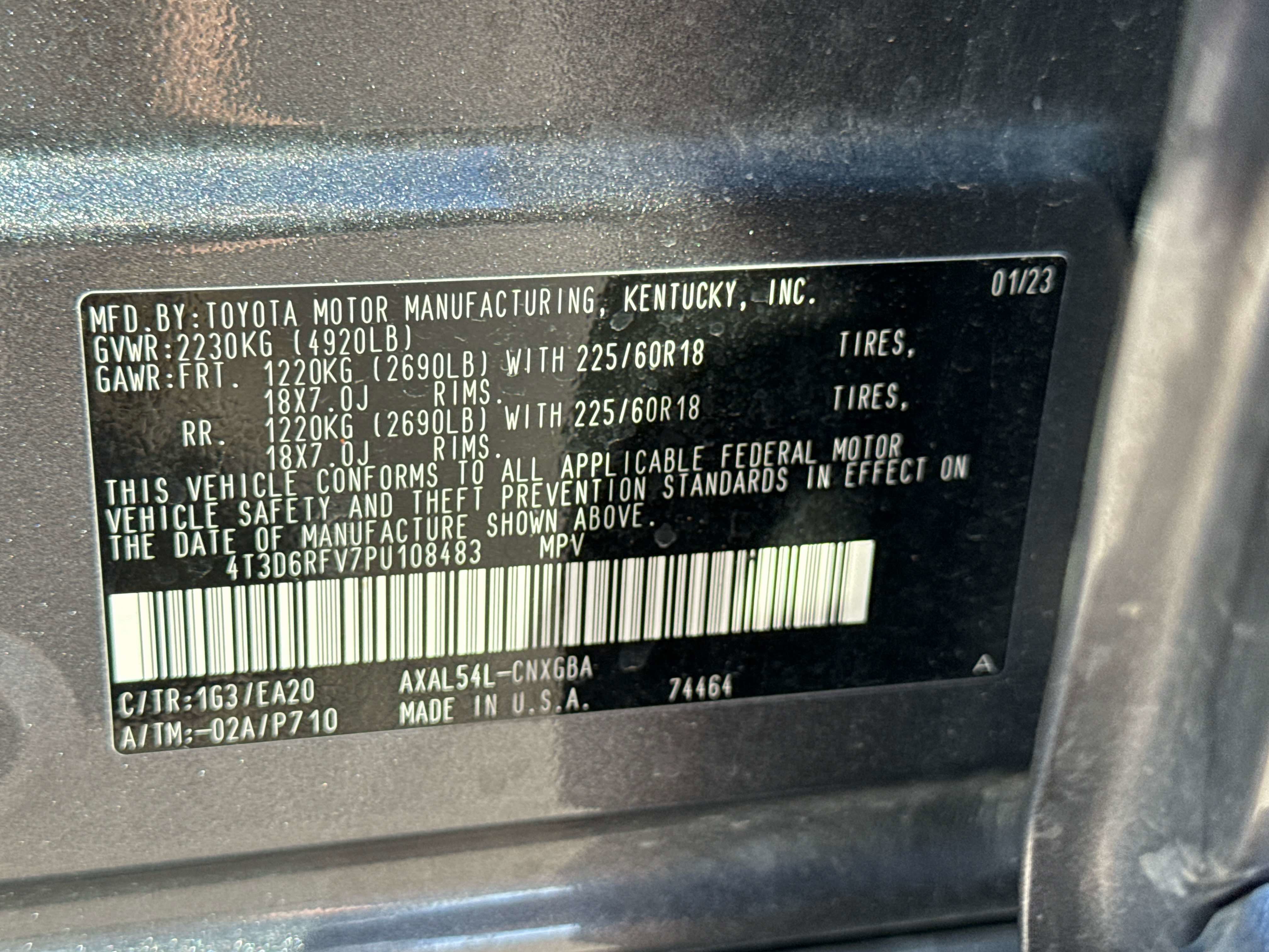 2023 Toyota RAV4 HYBRID Hybrid Limited