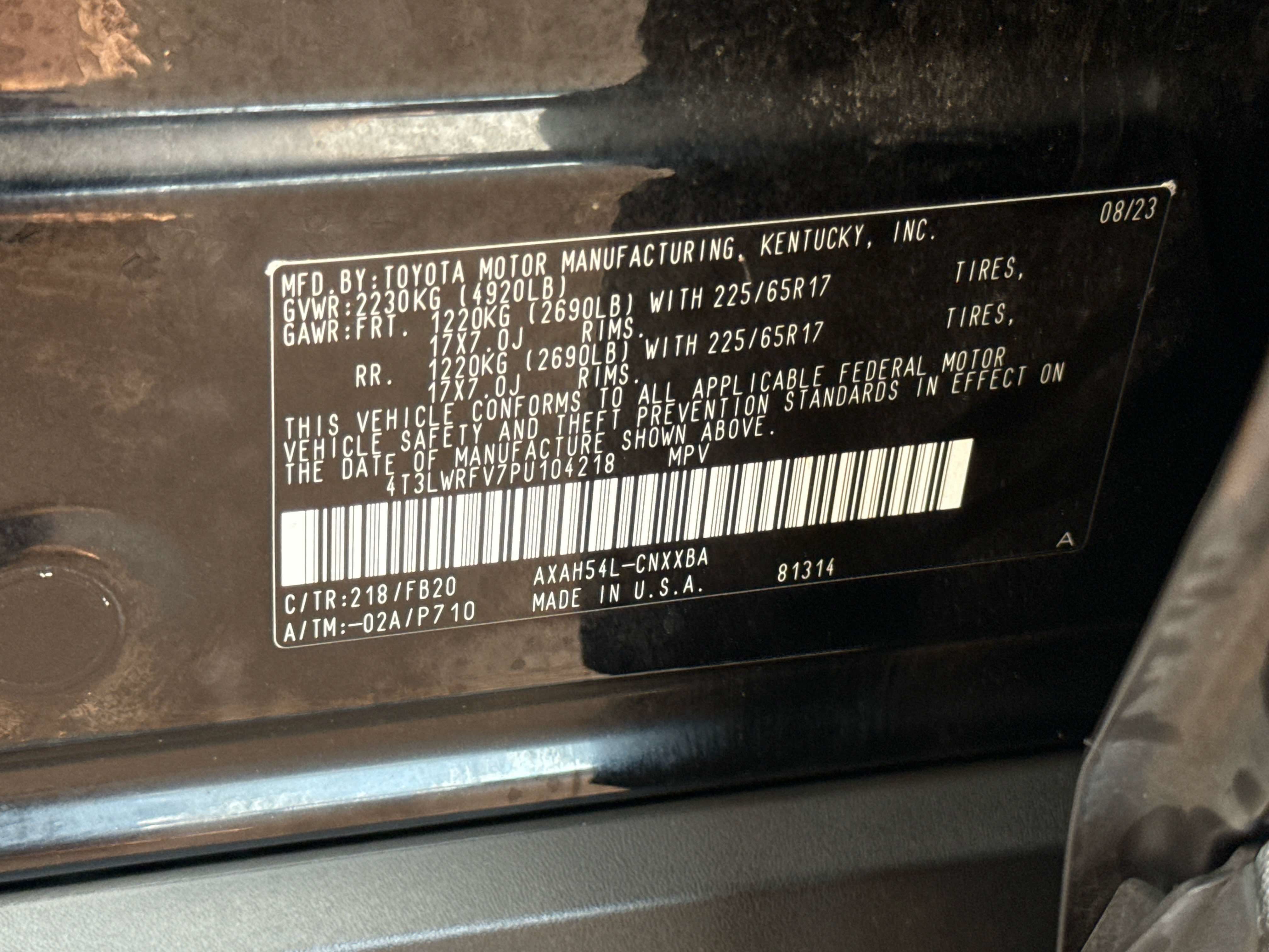 2023 Toyota RAV4 Hybrid Hybrid LE