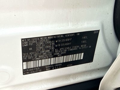 2024 Toyota RAV4 HYBRID Hybrid LE